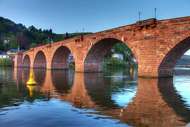istock Old bridge on Neckar in Heidelberg 162727162