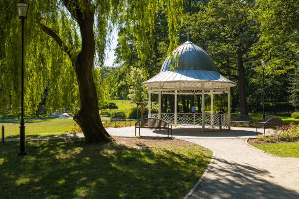 istock Gazebo in Orunia Park. Gdansk, Poland. 1627286227