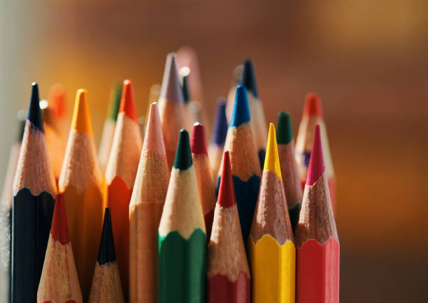 istock Background of the color pencil 1627315737