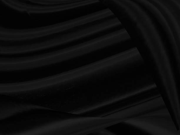 istock beauty soft fabric  shape abstract. textile black smooth curve fashion matrix decorate background 1627367648