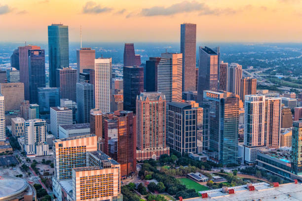 istock Skyline of Houston at Dawn 1627411833