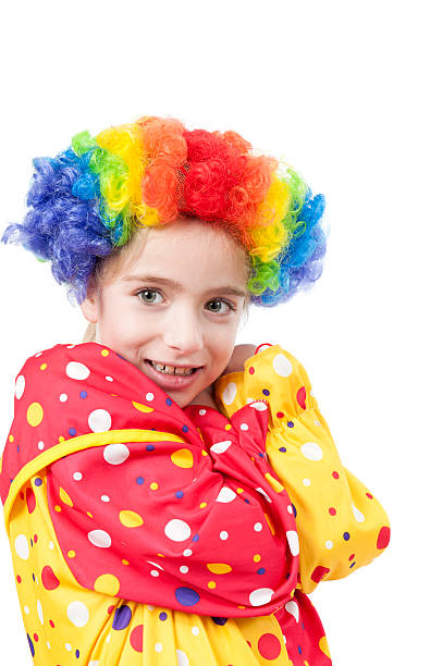 istock girl in clown costume 162741906