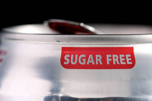 istock Sugar Free printed on a soda can 1627493173