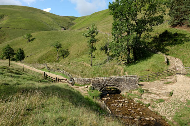 istock A packhorse bridge over the River Noe running through the upper Hope Valley, The Peak District, Derbyshire, UK. 1627506713