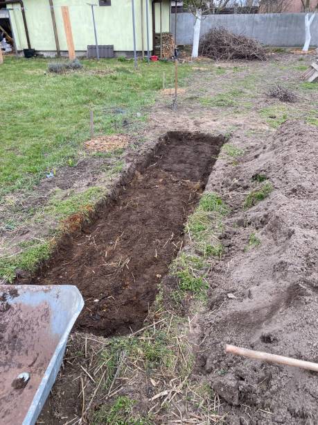 istock preparation of a high bed for cultivation 1627527636