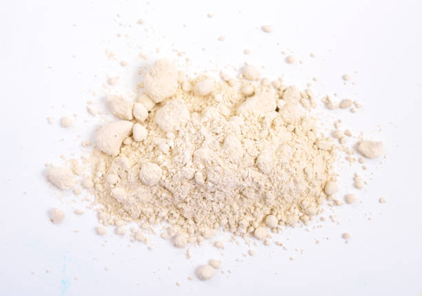 istock Calcium oxide CaO, commonly known as quicklime or burnt lime 1627635548