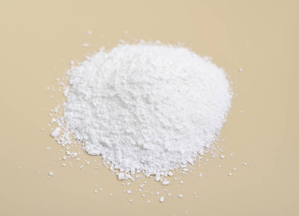 istock Pharmaceutical Arginine L isomer on baige background. 1627638146