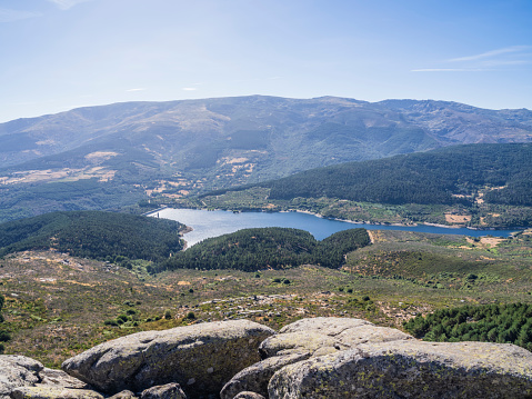 Landscapes in the Sierra de Béjar, Spain