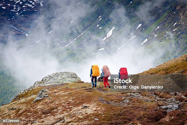 Gruppe Von Wanderern In Den Bergen Stockfoto und mehr Bilder von Berg - Berg, Abenteuer, Aktiver Lebensstil