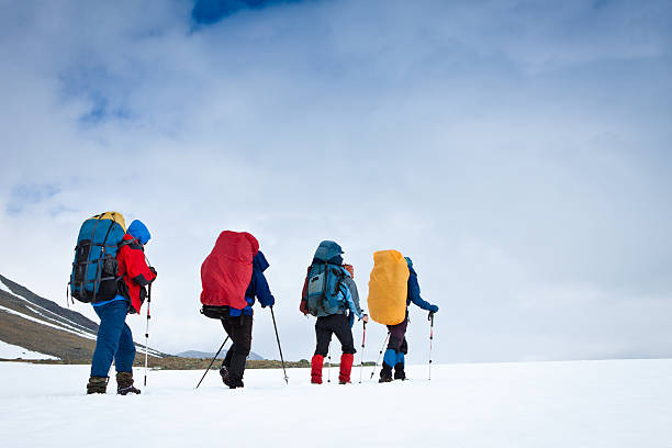 istock group of hikers in winter mountains 162764479