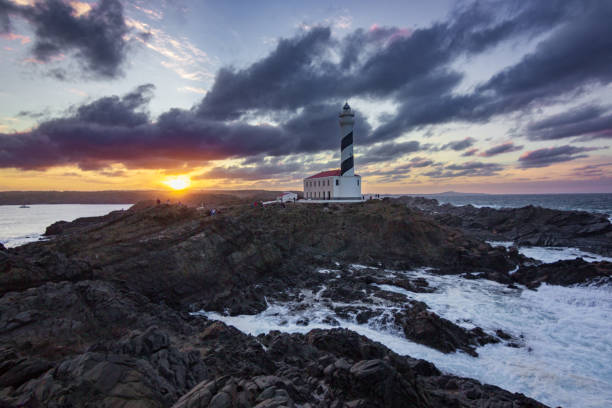 istock Sunset from Favaritx lighthouse in Menorca (Spain) 1627649985