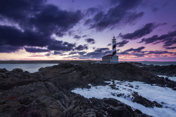 istock Sunset from Favaritx lighthouse in Menorca (Spain) 1627650413