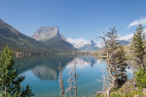 istock a river running through mountains next to a forest filled valley 1627674788