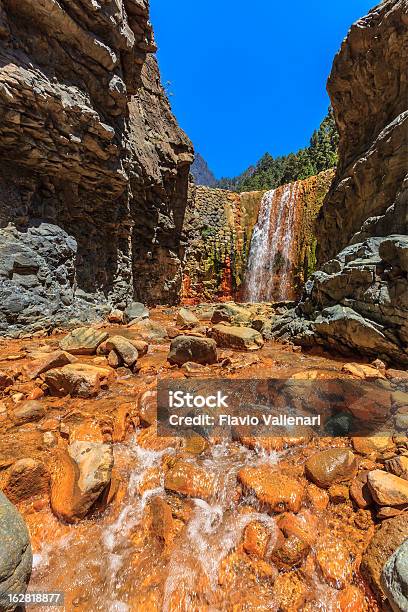 Cascada De Colores Цветной Водопад Ла Пальмадемальорка — стоковые фотографии и другие картинки Водопад
