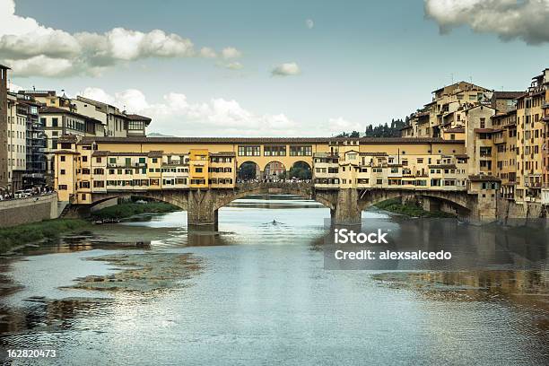 Old Bridge Stock Photo - Download Image Now - Arch - Architectural Feature, Architecture, Arno River