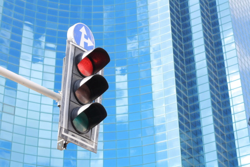 Tel Aviv traffic light