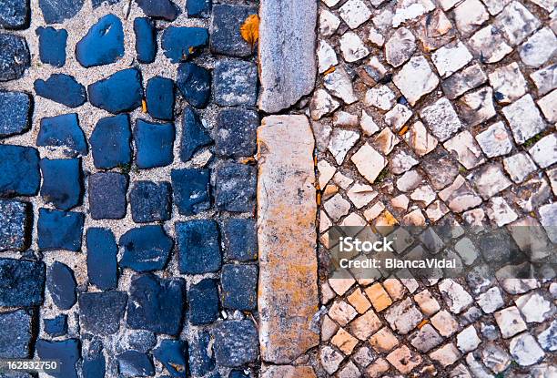 Pavimentazione Di Lisbona - Fotografie stock e altre immagini di Ambientazione esterna - Ambientazione esterna, Bianco, Città di Lisbona