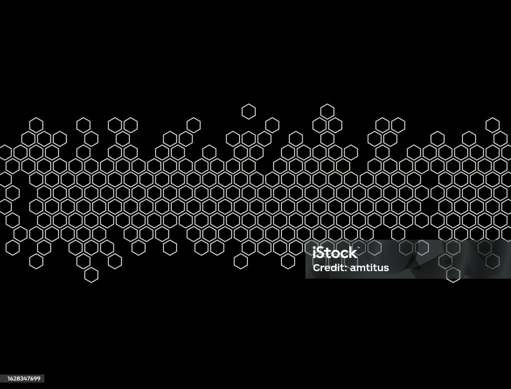 Stock Hexagonal Pattern Hexa Pattern Bg Stock Illustration - Download Image Now - Abstract ...