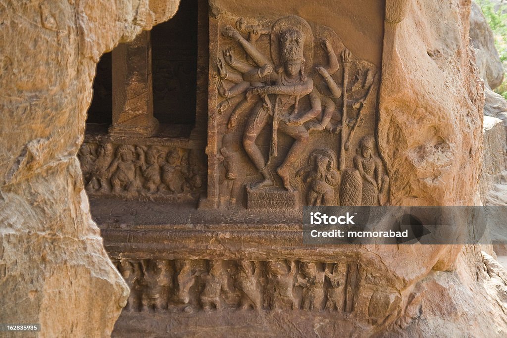 Tanz Nataraja im Badami - Lizenzfrei Architektur Stock-Foto