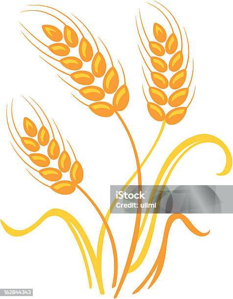 Tre Decorazioni Orecchie - Immagini vettoriali stock e altre immagini di Agricoltura - Agricoltura, Cereale, Cibi e bevande
