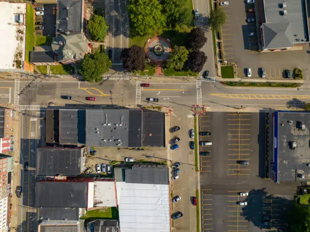 Photo of August 2023 aerial photo of Village of Owego, Tioga County, NY.