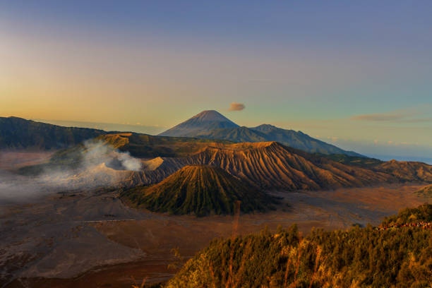 istock View point for the morning sunrise at Mount Bromo 1628502217