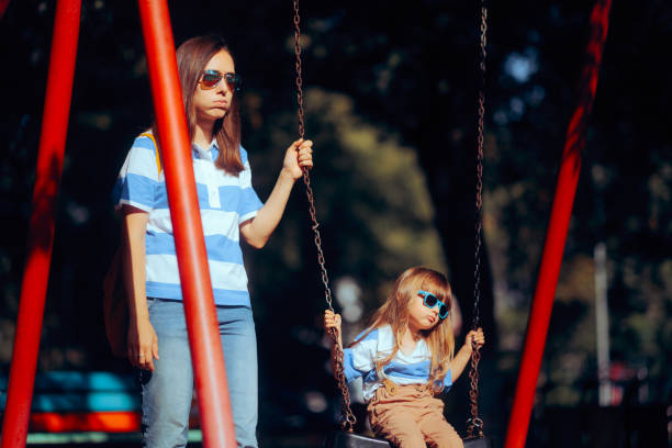 Mother and daughter not speaking after an argument