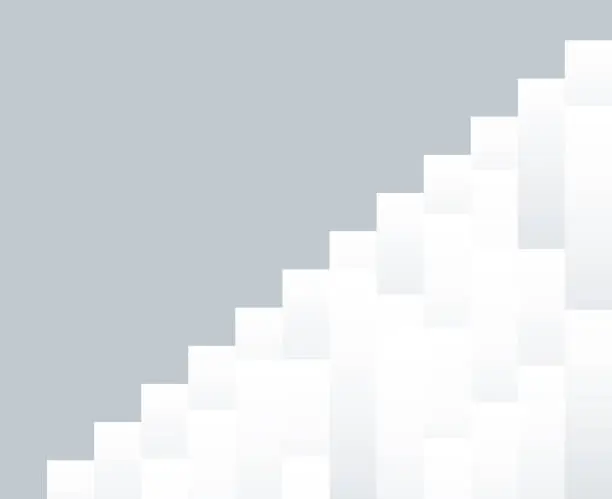 Vector illustration of abstract stairs