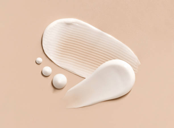 istock cosmetic smears cream texture on beige background 1628657992