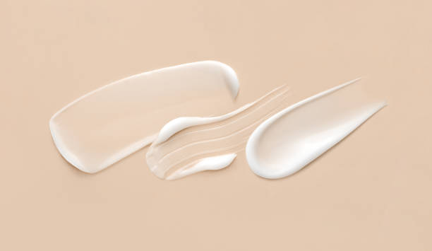 istock cosmetic smears cream texture on beige background 1628659040