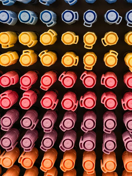 istock Pastel color markers are one to one like pattern 1628704959