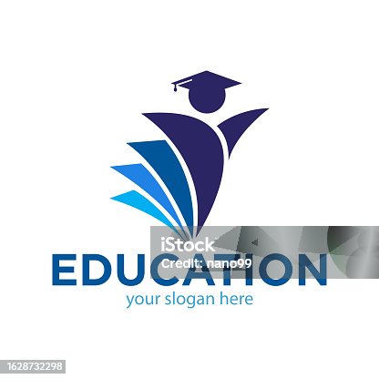 istock Education Logo Design Illustration 1628732298