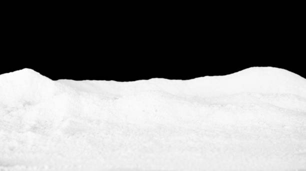 istock Landscape of white snow isolated 1628776266
