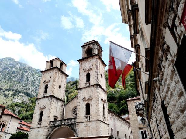 istock Kotor Montenegro downtown medieval highlights wall streets 1628787963