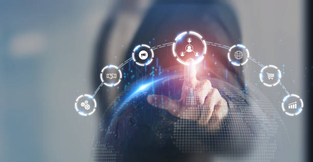 istock Affiliate marketing, online business model concept. Creating relationships strategy between merchants, affiliates, and customers. Generated revenue by rewarding affiliates for referring customers. 1628835011