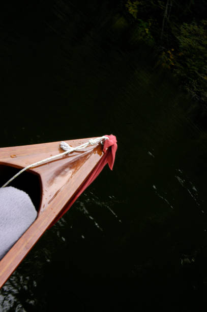 istock a canoe in the lake 1628839301