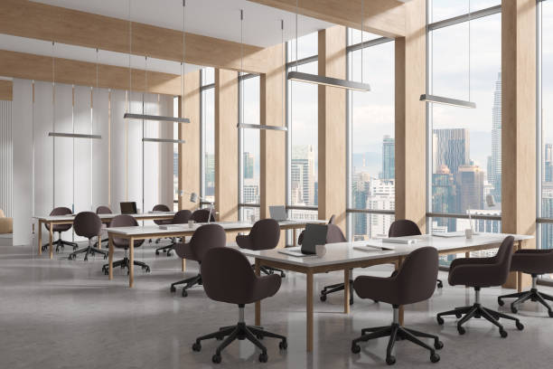 istock White and wooden coworking office corner 1628881805