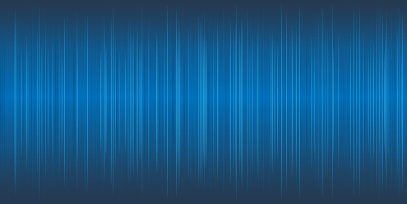 Dark Blue Modern Style Minimalist Vertical Stripes Pattern on Starry Night Sky Background - Editable Abstract Design, Creative Vector Template