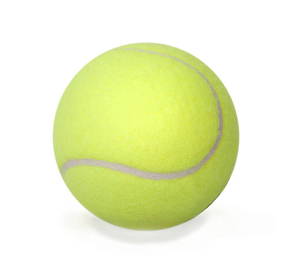 istock Tennis Ball on a White Background 162891678
