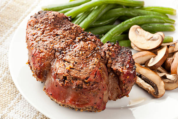istock Juicy Organic Grilled Steak 162894734