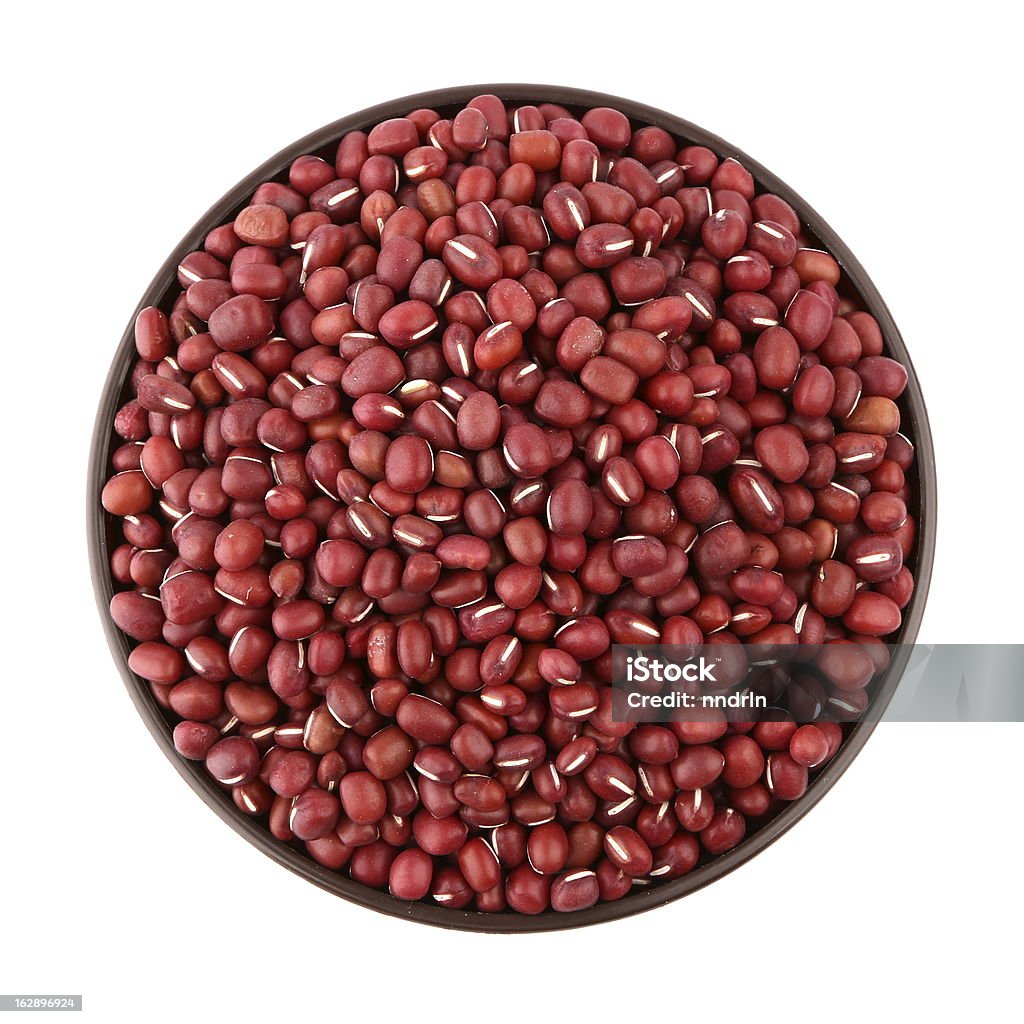 violet bean in der bowl - Lizenzfrei Abnehmen Stock-Foto