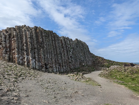 A UNESCO site in Ireland. This is a rare rock formation that is only found in a handful of locations in the world. This is the largest formation of its kind.