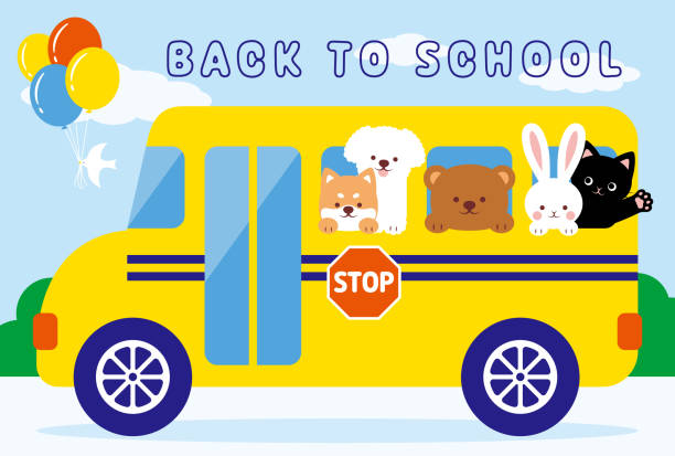 940+ Dog Bus Stock Illustrations, Royalty-Free Vector Graphics