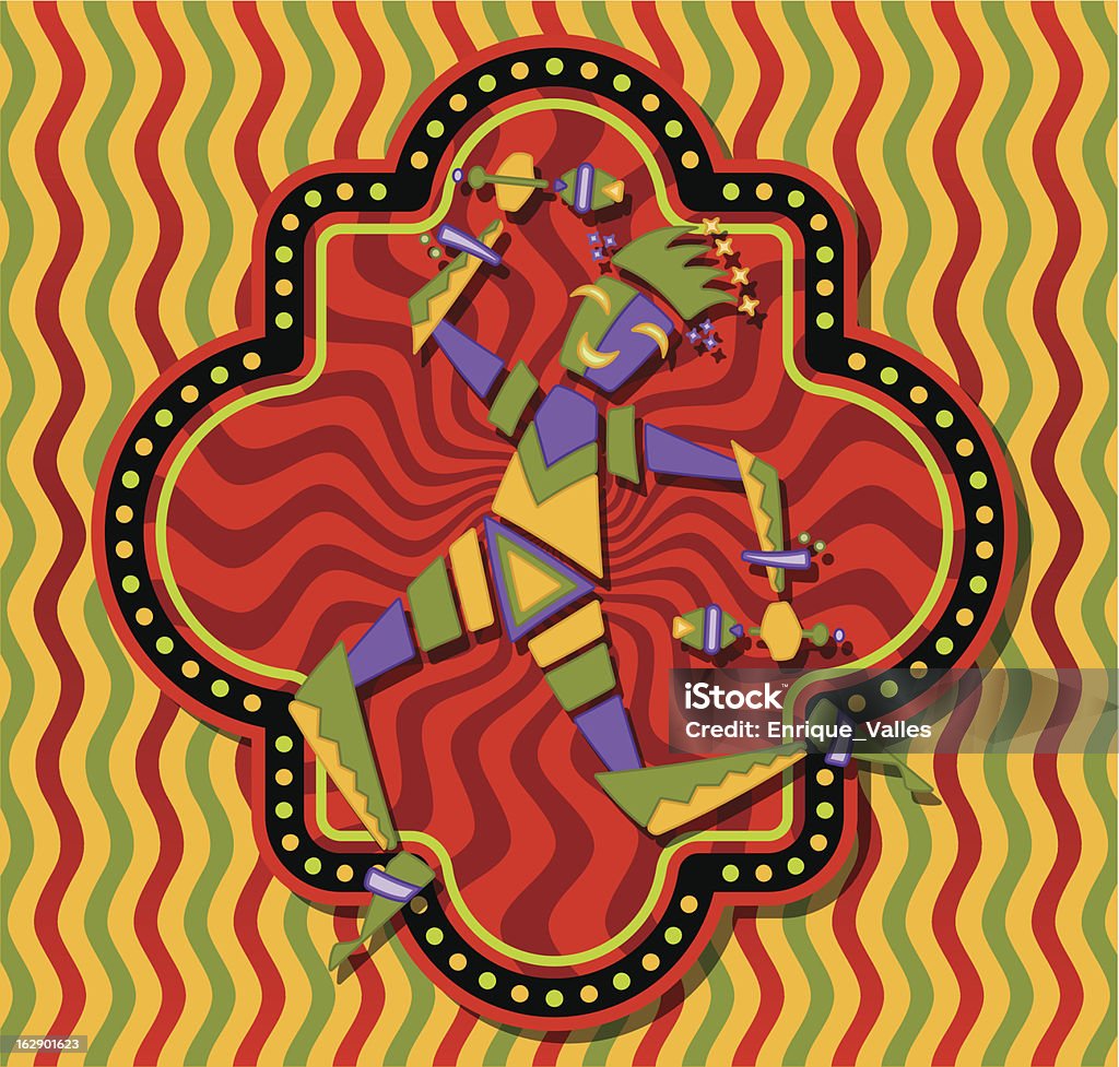 Carnival jester dancing Carnival jester dancing. Arts Culture and Entertainment stock vector