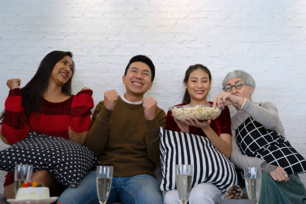 istock Family celebrating for Christmas event. 1629046498