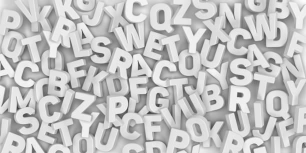 istock White capital letters background, poster copy-space 1629062614