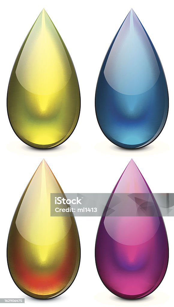 Sharp Drop Vector Drop Vector Stock Illustration - Download Image Now - Abstract ...
