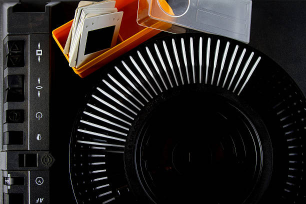 Old Slide Projector stock photo