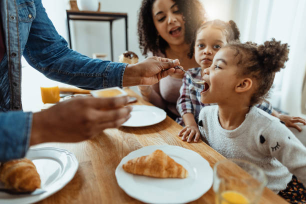 istock Family enjoying breakfast 1629105548