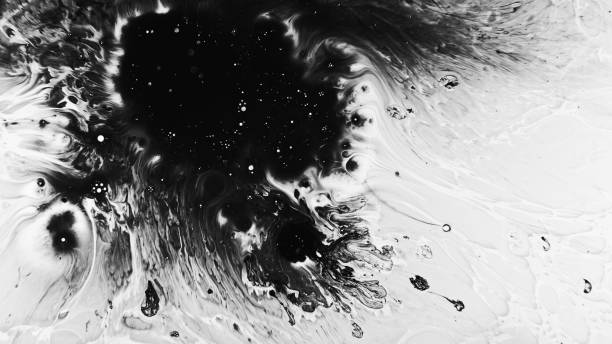 istock Ink pattern liquid swirl mud fluid spreading oil 1629110365